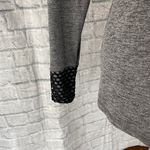 Layer 8 women M pullover Longsleeve hoodie w/mesh accent cuffs and shoulders  Photo 2