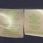 Lilly Pulitzer  Kathie dress navy blue metallic ruffle sleeves v-neck Size 2 Photo 4