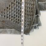 Simply Couture  Knit‎ Sweater Top Womens Size 1X Slate Gray Long Sleeve Lagenlook Photo 9