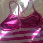 Lululemon set of 2 Y tank size 6 built in bra EUC hot pink/light pink Purple Photo 2