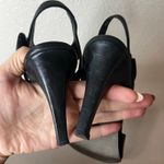 Paul Green  Black Leather Nicolette Pointed-toe Pump Heels 5.5 / US 8 Photo 5