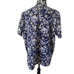 Faded Glory  Floral Blouse Tropical Beach Hawaiian Vacation Photo 1