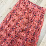 NWT Boutique Boho wide leg floral tie pants sz Large Multi Photo 4