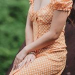 H&M Orange Sundress Photo 3