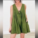 Like, Love Olive Green Denim Romper Size Large Photo 1