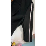 Pendleton  Petite 100% Wool Blazer Black Single Button‎ Lapel Collar Women Size 8 Photo 7