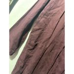 Eileen Fisher  Kimono Style Jacket Cardigan Plum Linen Blend XXS XS Photo 3