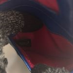 Coach Patent Leather Card Holder Navy EUC Photo 5