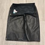 Genuine Leather Pencil Skirt Black Size undefined Photo 4