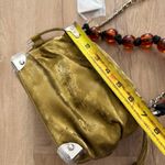 Bauerny  Velvet Beaded Top Handle Silver Chain Purse Handbag Shoulder Bag NWT Photo 8