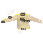 Reebok NWT VTG Women Small  Lime Green Blouson‎ Jacket Activewear Sporty Athletic Photo 6