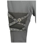 HALARA Black Athletic Leggings Women's Size L Strappy Buckle Detail Athleisure Size L Photo 3