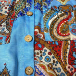 Romper with Tie Belt Super cute New Blue Size M Photo 7