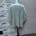 ZARA  women white cotton tunic t-shirt London Sz L Photo 8