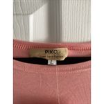 Piko  Womens Large Green Earth Bamboo Long‎ Sleeve Top New Pink Photo 1