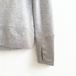 Athleta Gray Thumbhole Crewneck Sweatshirt XS VGUC Photo 3