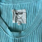 Aerie Cropped Sweater Size S Turquoise Photo 1
