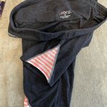 Bcg Womens  Capri Yoga Pants, Grey w/ Peach Design Size Medium Photo 1