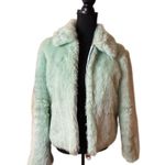 Forever 21 Powder Blue Teddy Jacket Plush Faux Fur Photo 0