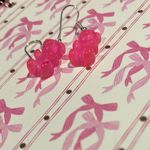 Handmade Gummy Bear Earrings  Pink Photo 2