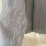 Tahari  Pale Blue Lightweight Open Front Cardigan Sweater Size Small Photo 2