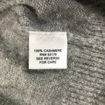 House of Harlow HOUSE OF HARLOW1960 100% Cashmere Sweater M Gray Layered Shoulder Boho Office Photo 7