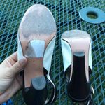 Coach Cecilia High Heels Slingback Leather Point toe block stacks chunky block rockabilly retro preppy pinup Pumps Stilettos Sandals coastal coquette vintage breathable Pumps Heels Photo 6