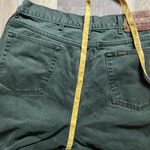 HIS‎ Vintage High Rise Denim Straight Leg Dark Green Mom Jeans Size 12 Photo 6