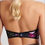 Brand new Panache Jolee Black Floral Bandeau Bikini Top UK/USA 34E Size undefined Photo 2