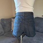 Diesel Womens Black High Waisted De-Shozip Raw Hem Zipper Pocket Moto Shorts Photo 2