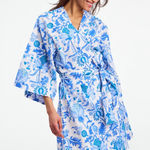 Roller Rabbit  Amanda Kimono in Blue Photo 0