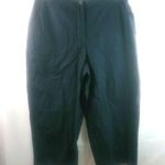 Karen Scott  Sport 16 34 Black Capri Pants Plus Photo 0