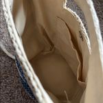 Universal Threads Blue and Tan Woven Women's Bag Photo 2