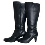 Blondo NWOB  Black Leather Aqua Protect Knee High Boot Size 10 M Photo 0