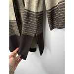 Ming Wang Open Front Knit Jacket – Women’s OX (XL Equivalent) Brown Tan Photo 4