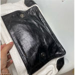 Rebecca Minkoff NWOT  Genuine Leather Snakeskin Top Handle Crossbody Flap Bag Photo 10