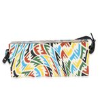 Fendi  X Sarah Coleman Multicolor Vitello Vertigo Zucca Horizontal Box Bag Clutch Photo 1