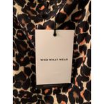Who What Wear Women's Leopard Print Dress Size Medium Photo 1