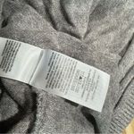 Lucky Brand  Cheetah Print Grey Knit Sweater Women’s Medium Photo 3