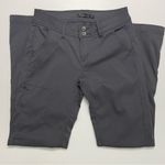 prAna Halle Pant Cargo Convertible Roll Up Stretch Zion Travel Hiking Grey Coal Photo 1