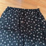 Victoria's Secret  XS Black Floral Pajama Pants Photo 2