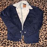 Levi’s Navy Corduroy Jacket Photo 0