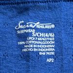 secret treasures Sleepwear Size Small (4/6) V-Neck Short Cap Sleeves Blu… Photo 3