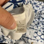 Source Unknown Two-Piece Blue & White Swimsuit Size L Photo 5