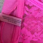 Rue 21 Tarea  Medium Juniors Sequin Lace Hot Pink Bandeau Bra Top Photo 6