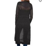 Belldini Black long sleeve Long Knit open front cardigan sweater Gray Size L Photo 2