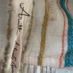 Aratta Silent Journey Embroidered Back Stripe Button Down Top | Small Photo 9