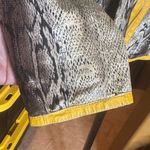 Vintage Lambskin Mustard Yellow Leather Reversible Jacket Size Medium / Large Photo 12