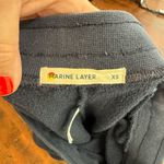 Marine layer  navy blue Vintage Terry Drawstring Joggers size xs‎ Photo 2