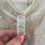 Lace Tank Top White Size M Photo 2